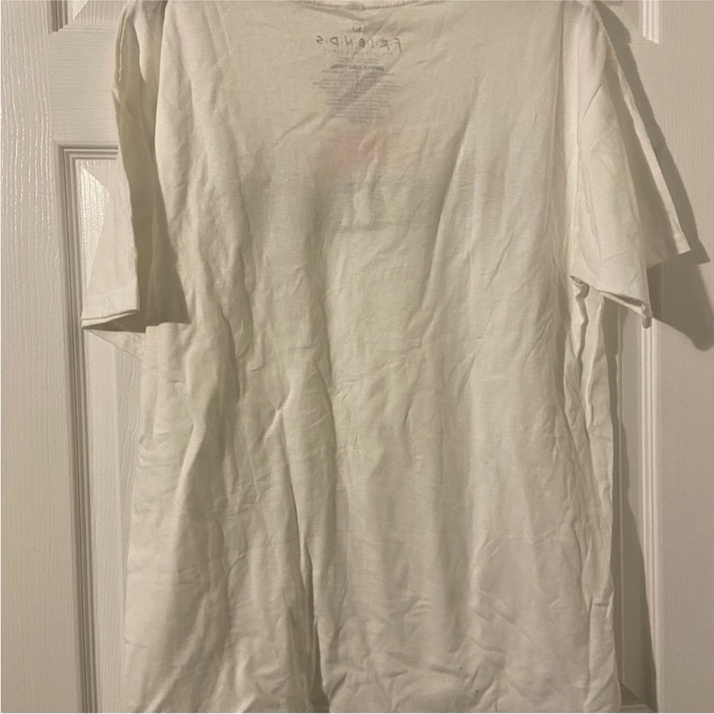 Friends Central Perk Graphic T-Shirt White Medium - Picture 2 of 2